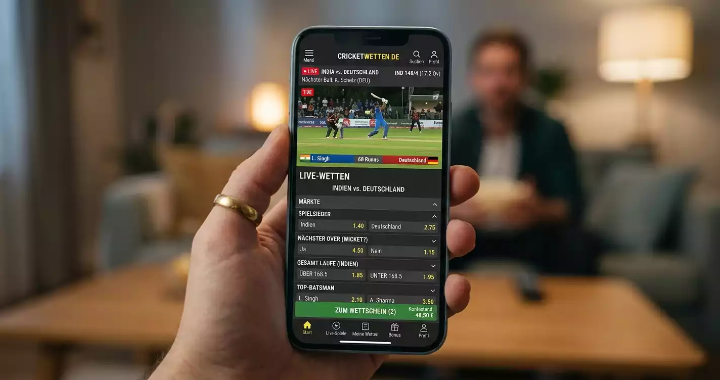 Cricket Wetten App Streaming-Integration – Live-Stream und UX der besten In-Play-Apps für Cricket