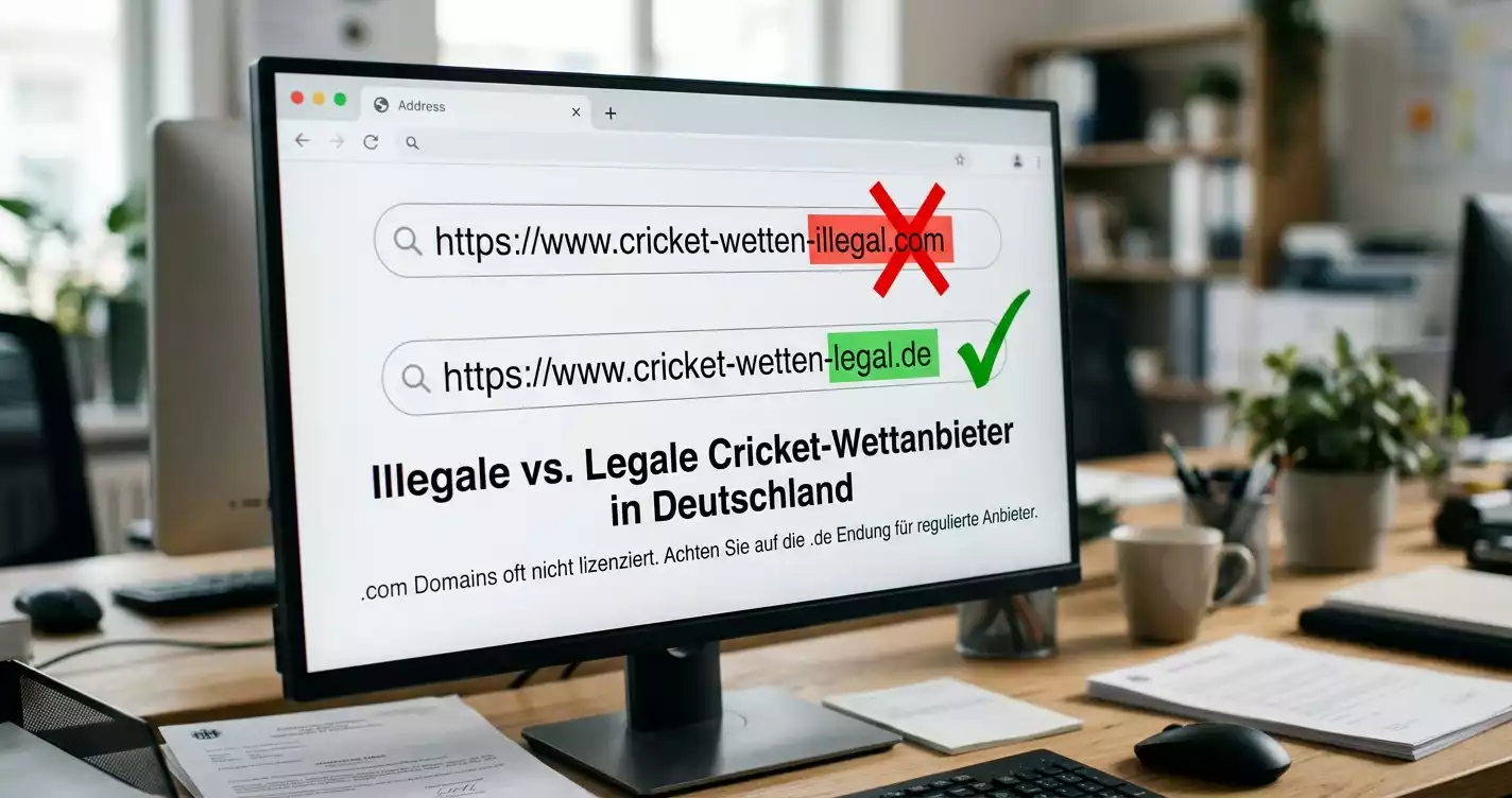 Illegale Cricket Wettanbieter in Deutschland erkennen: GGL-Whitelist und Warnsignale für Spieler